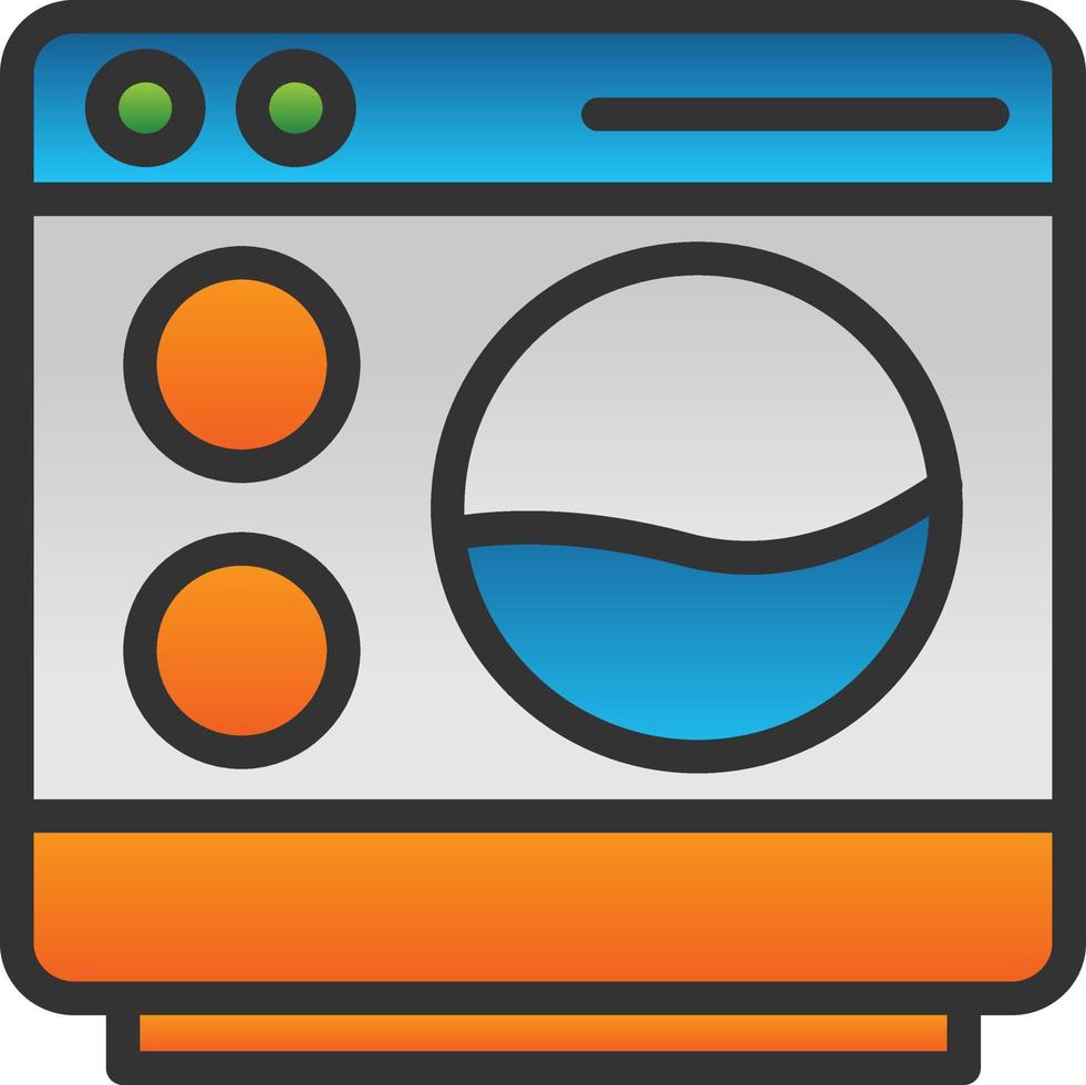 Disheasher Vector Icon Design