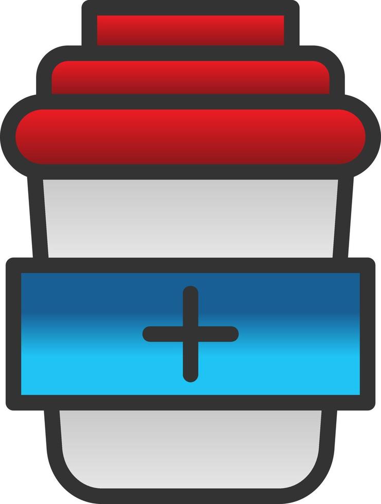 Painkiller Vector Icon Design