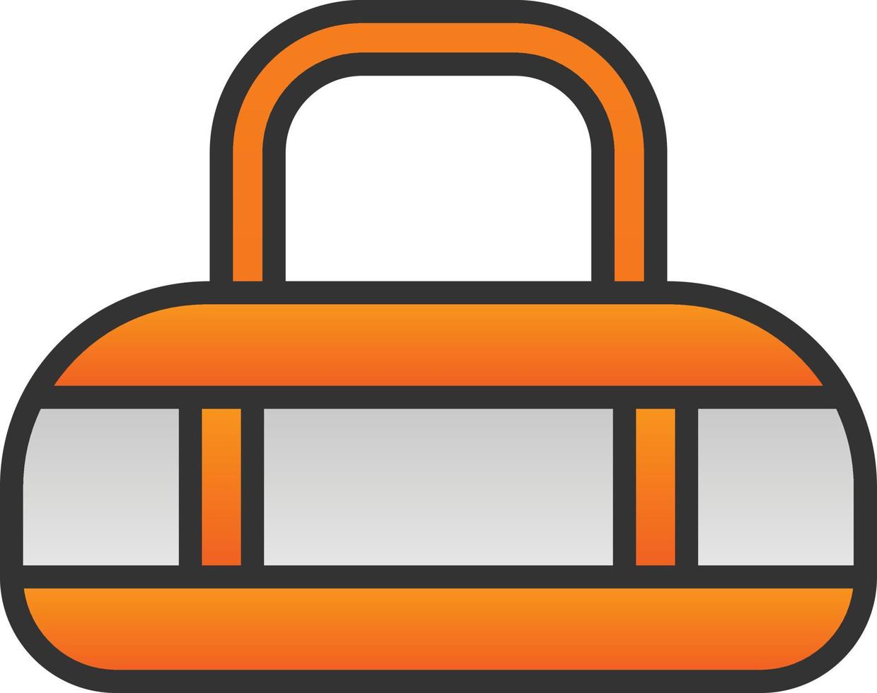 Duffle Bag Vector Icon Design