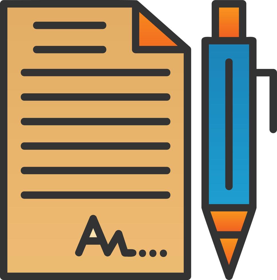 Agreement Vector Icon Design