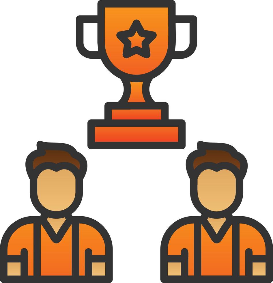 Winner Vector Icon Design