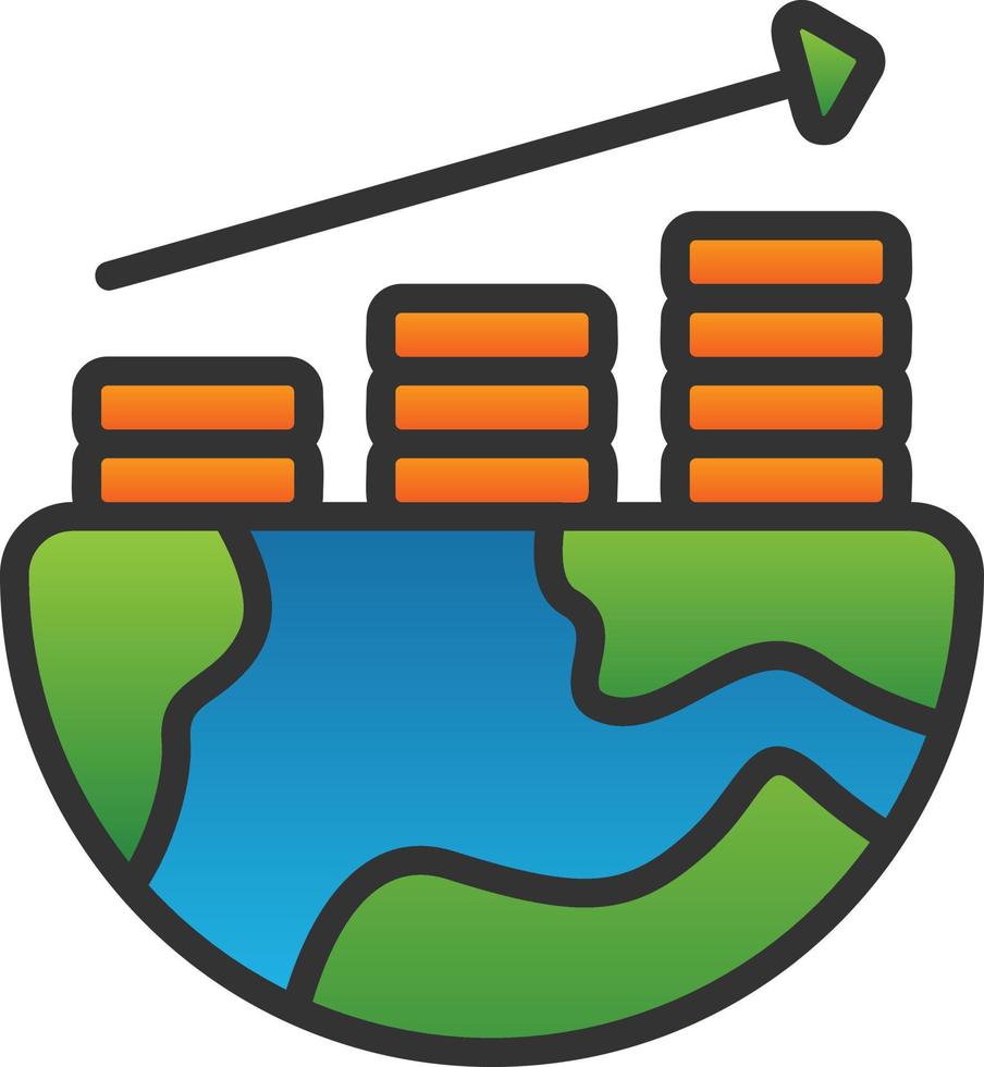 Economics Vector Icon Design