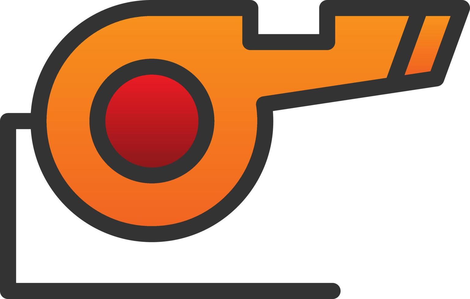 Whistle Vector Icon Design