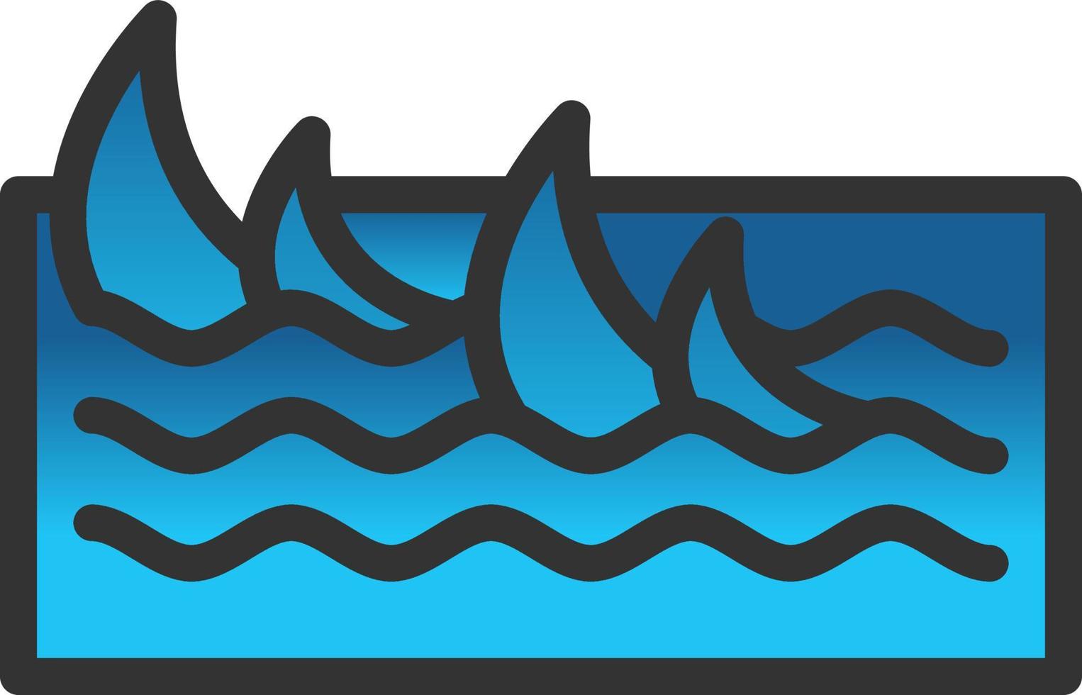 Wave Vector Icon Design