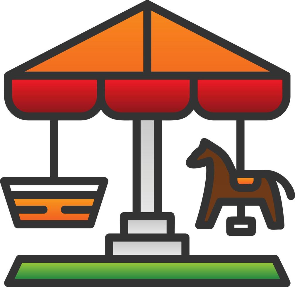 Carousel Vector Icon Design