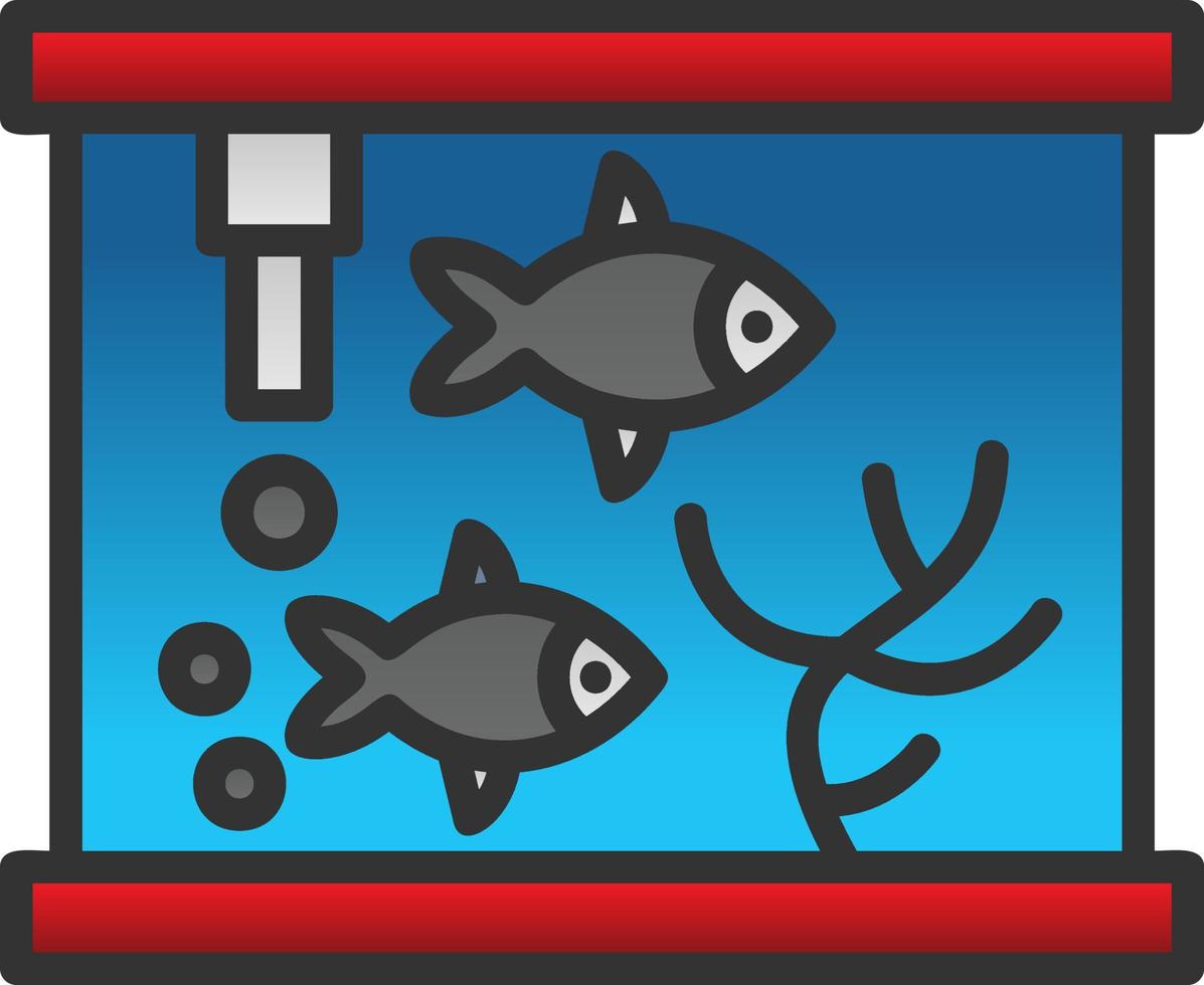Aquarium Vector Icon Design