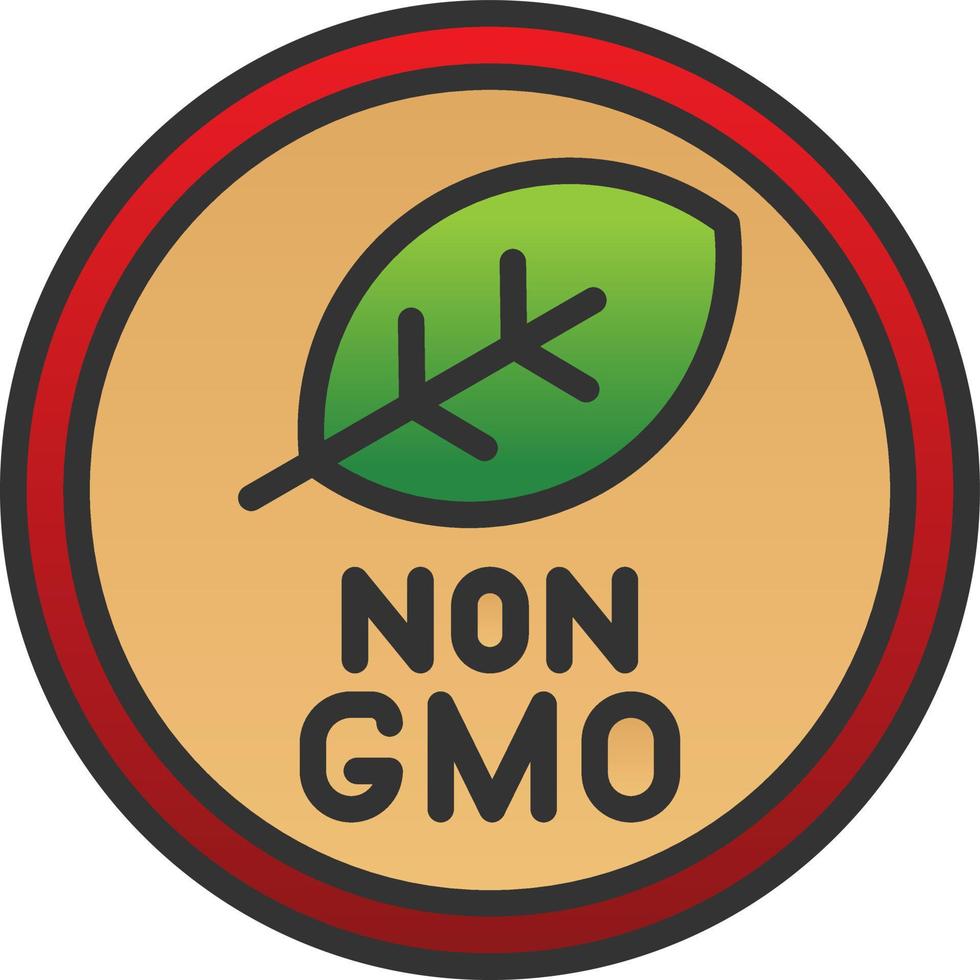 Non Gmo Vector Icon Design