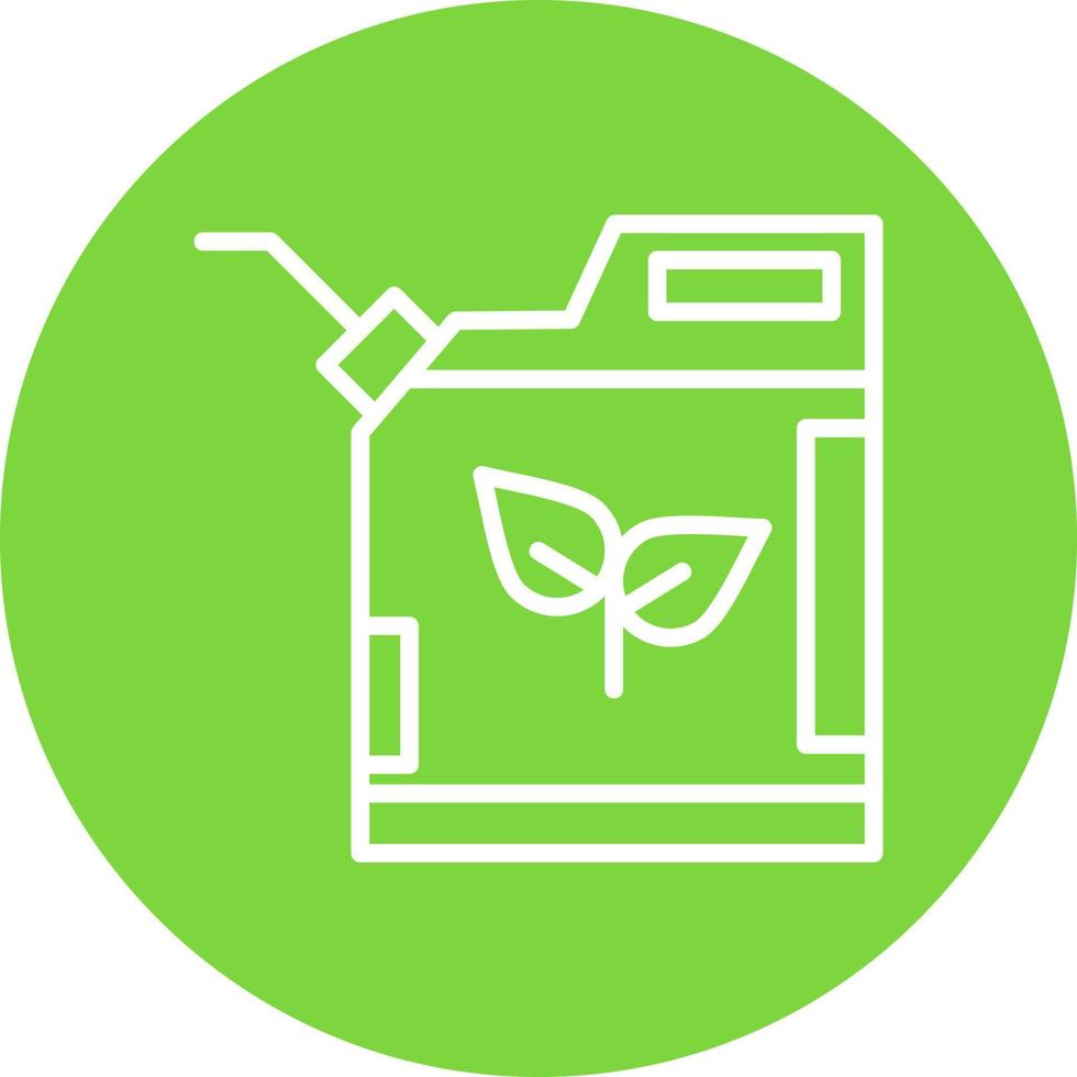 diseño de icono de vector de combustible ecológico