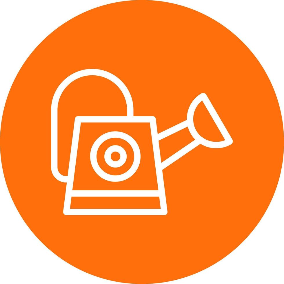 Watering Can Vector Icon Design