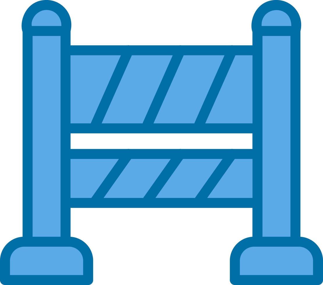 Road Block Vector Icon Design