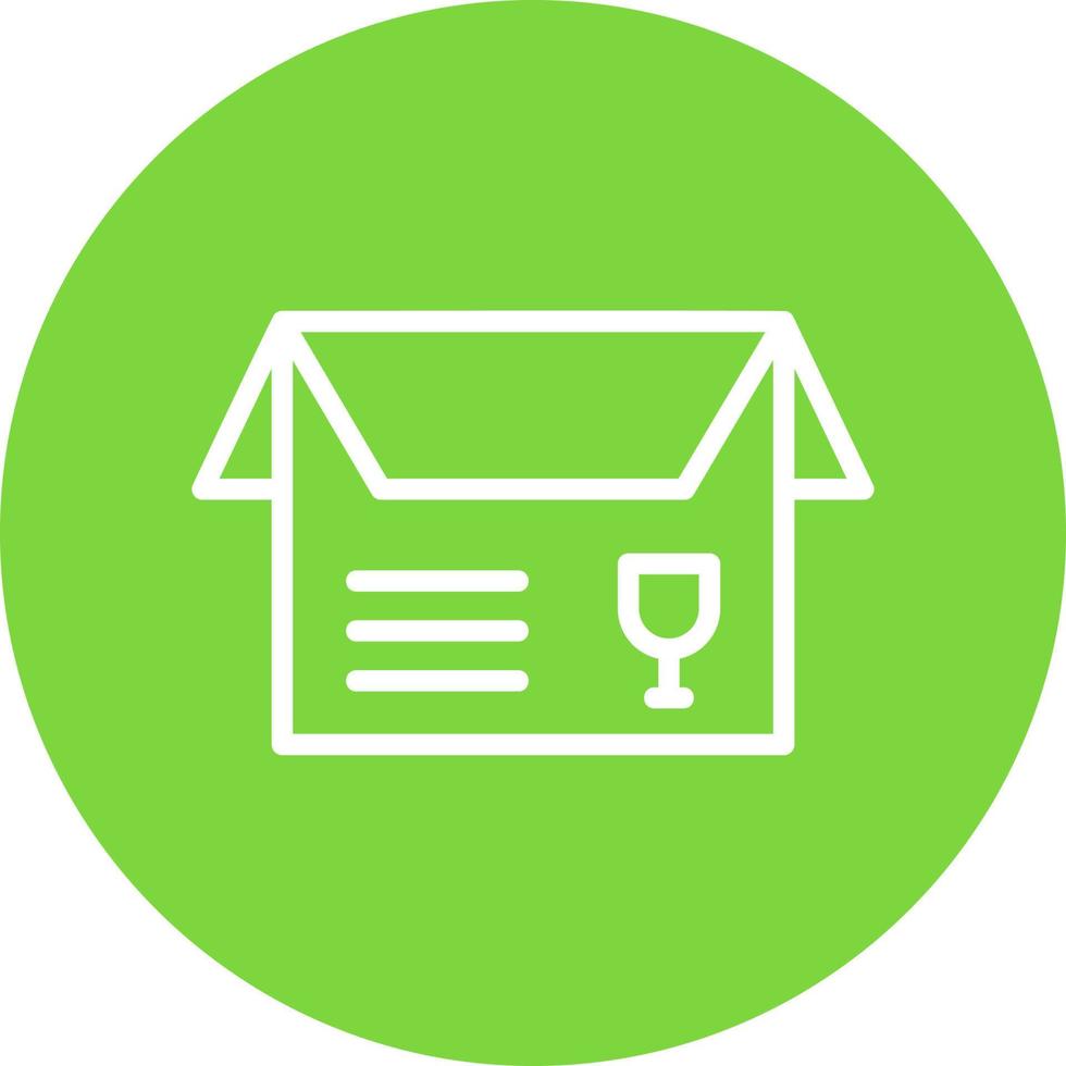 Open Box Vector Icon Design