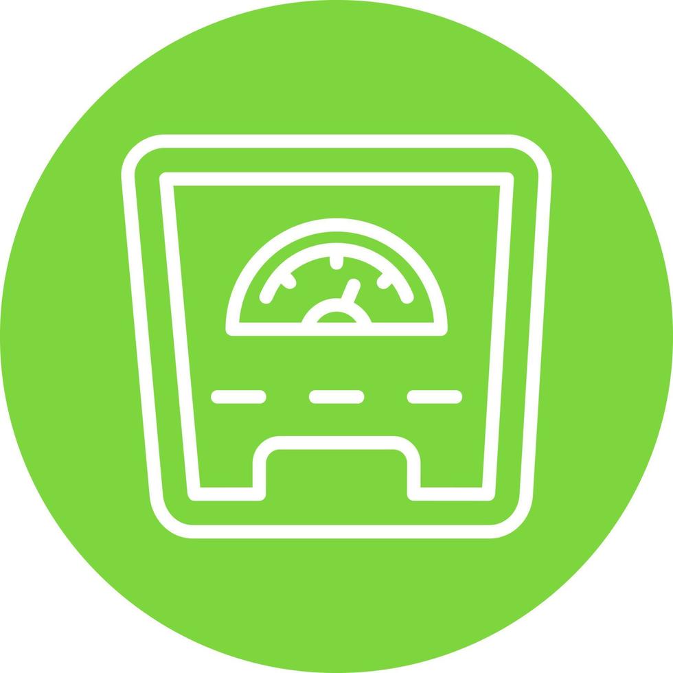 Weight Scale Vector Icon Design