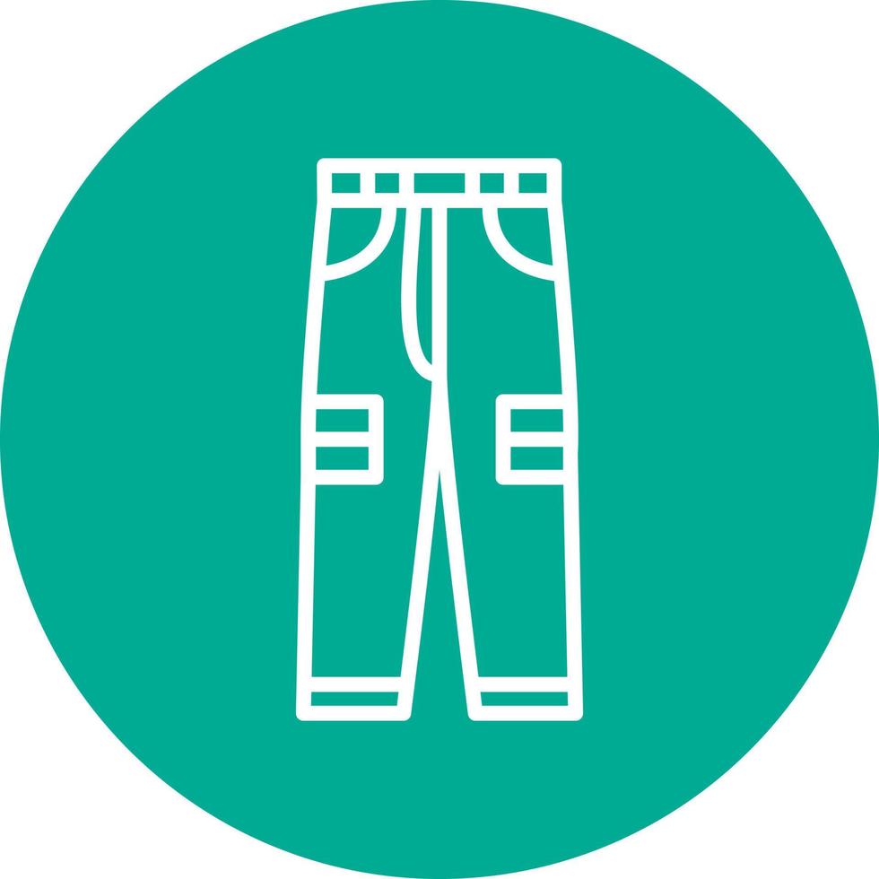 Pants Vector Icon Design