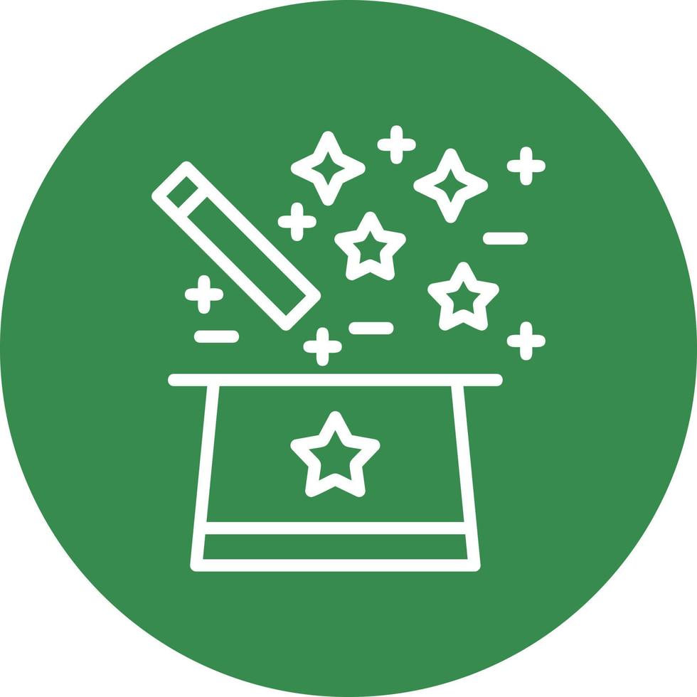 Magic Trick Vector Icon Design