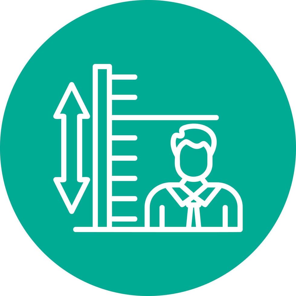 Height Limit Vector Icon Design