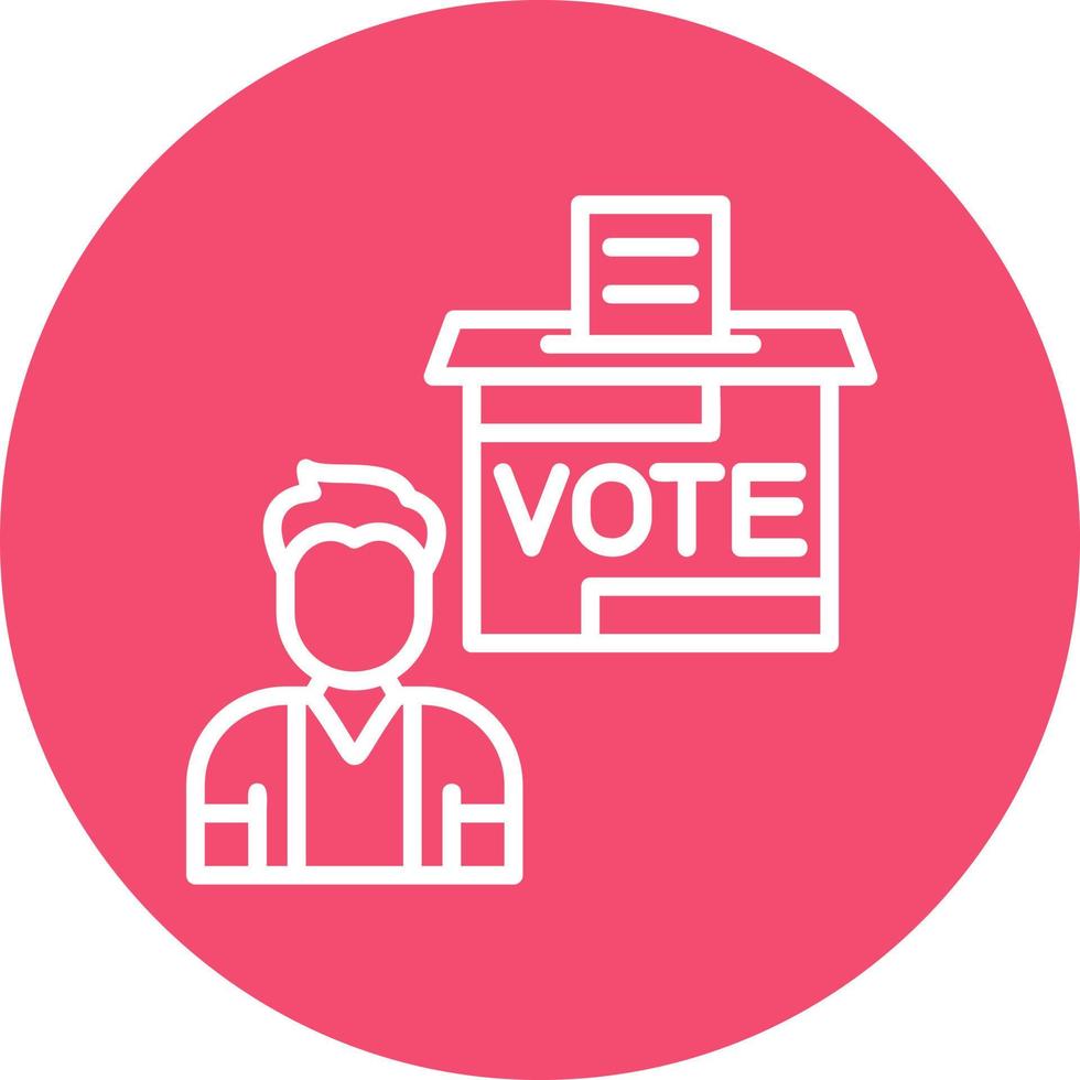 Polling Vector Icon Design