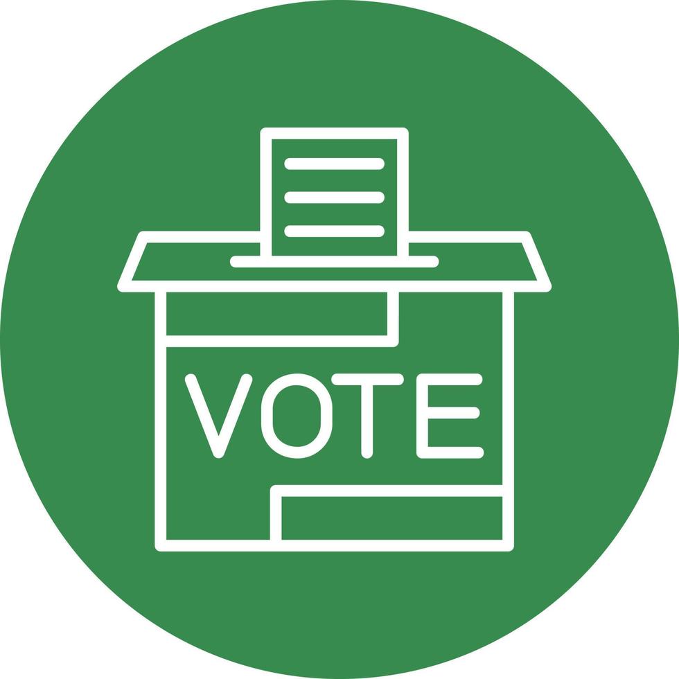 Ballot Vector Icon Design