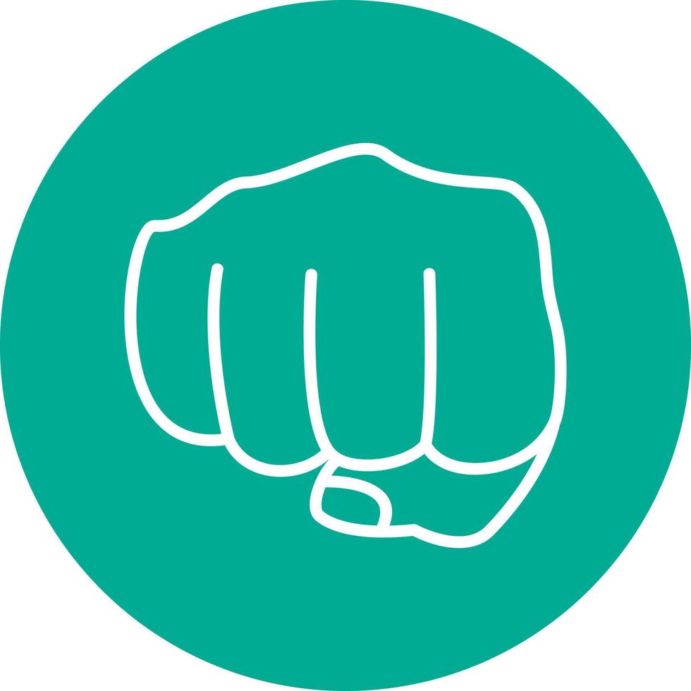 Punch Vector Icon Design