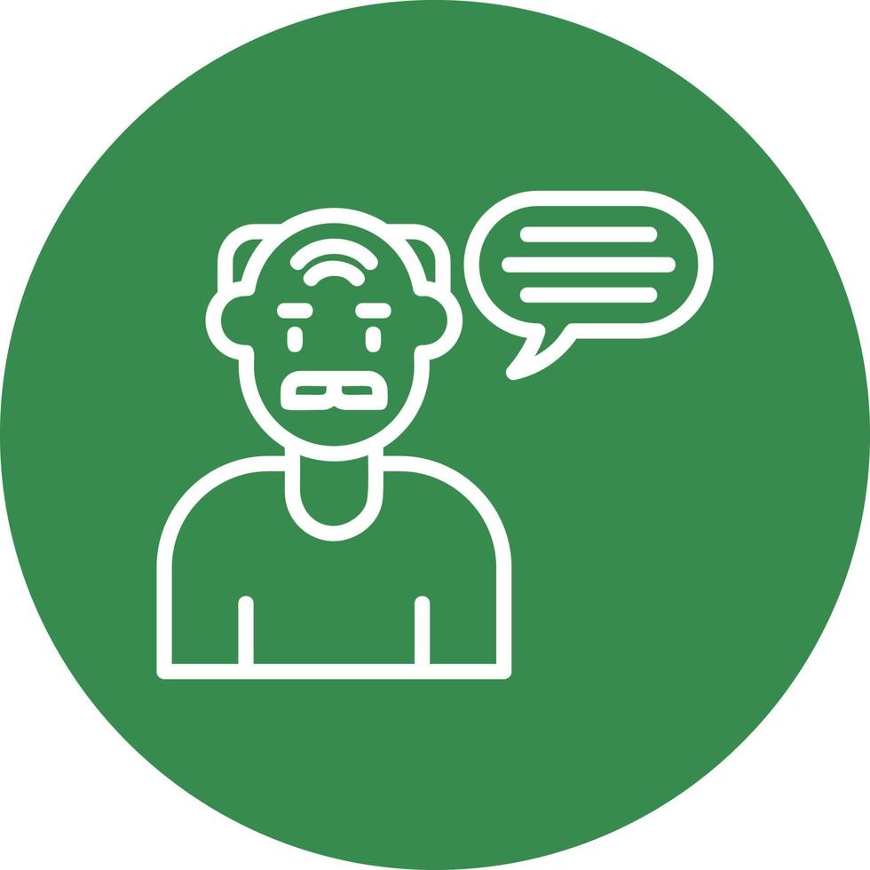 Speech Vector Icon Design