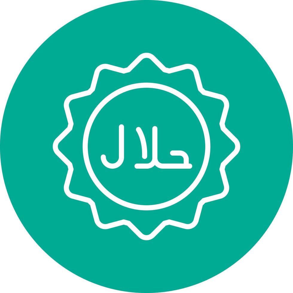 Halal Vector Icon Design