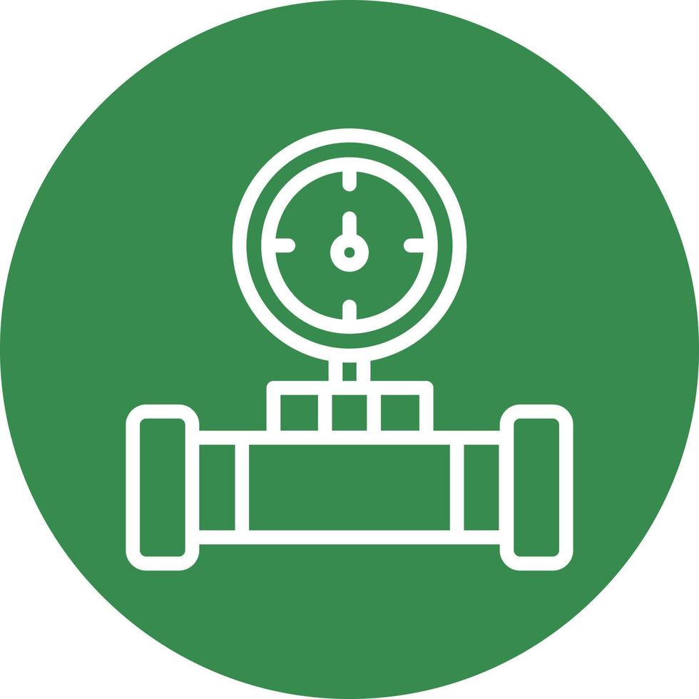 Water Meter Vector Icon Design
