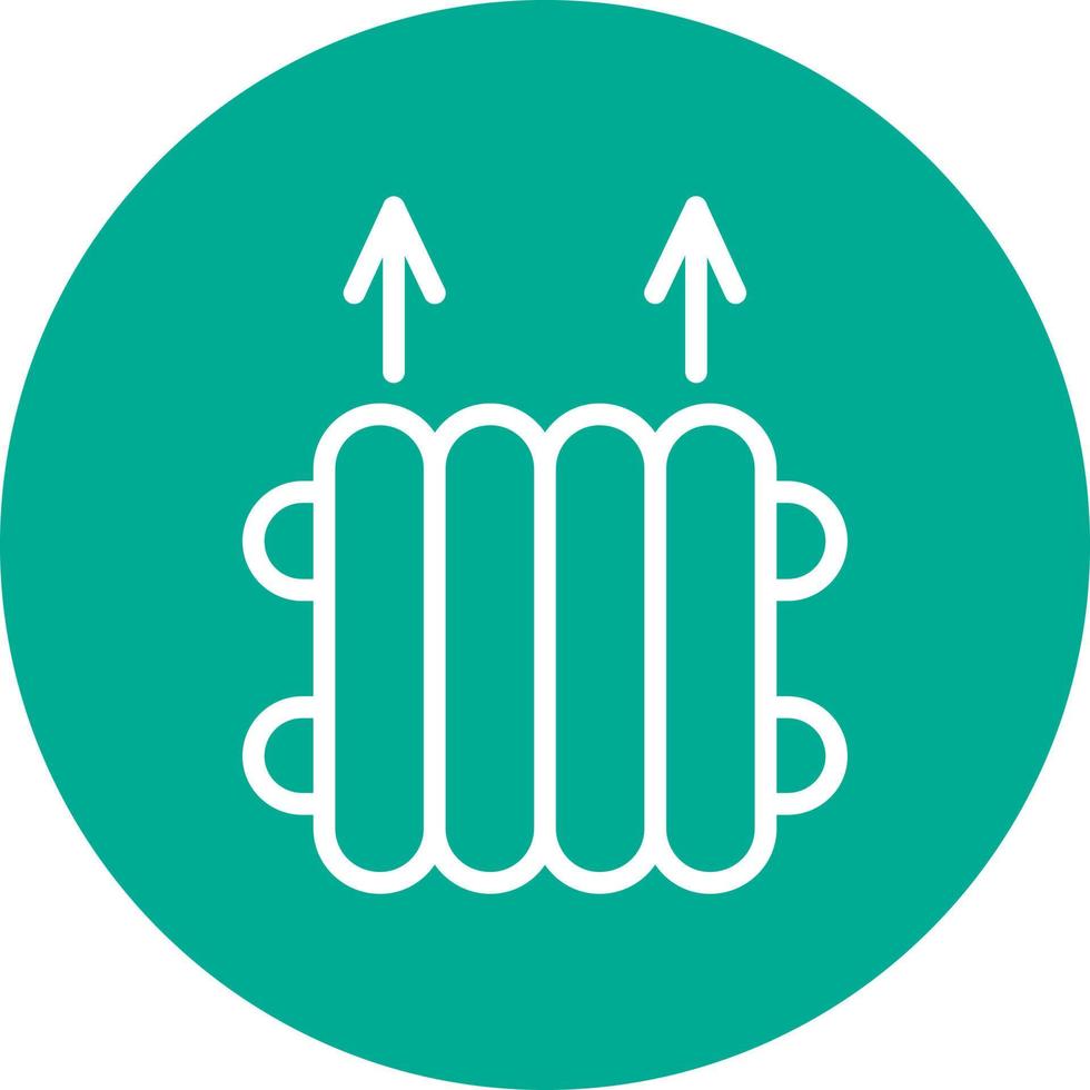 Radiator Vector Icon Design