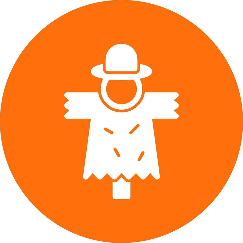 Scarecrow Vector Icon Design