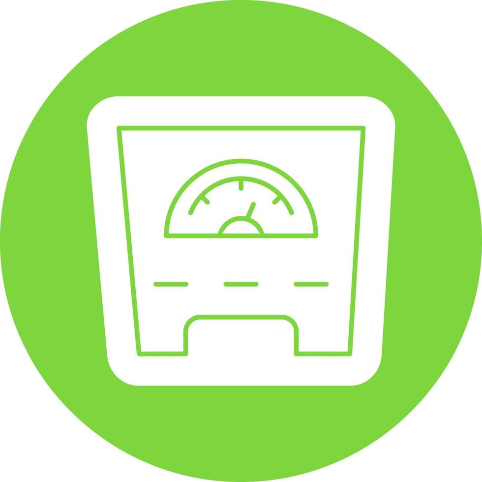 Weight Scale Vector Icon Design