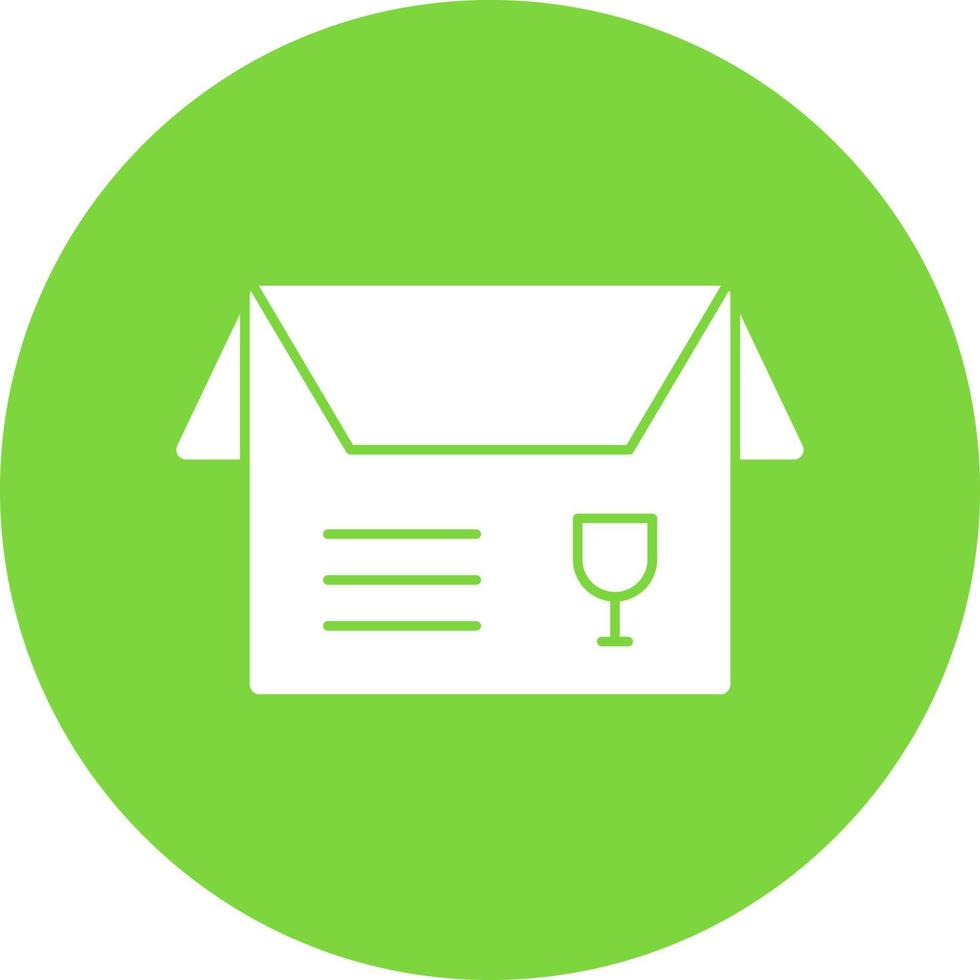 Open Box Vector Icon Design