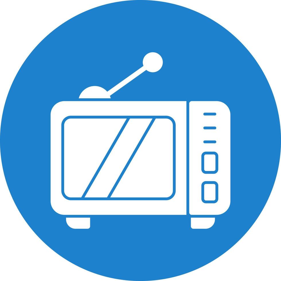 Television Vector Icon Design