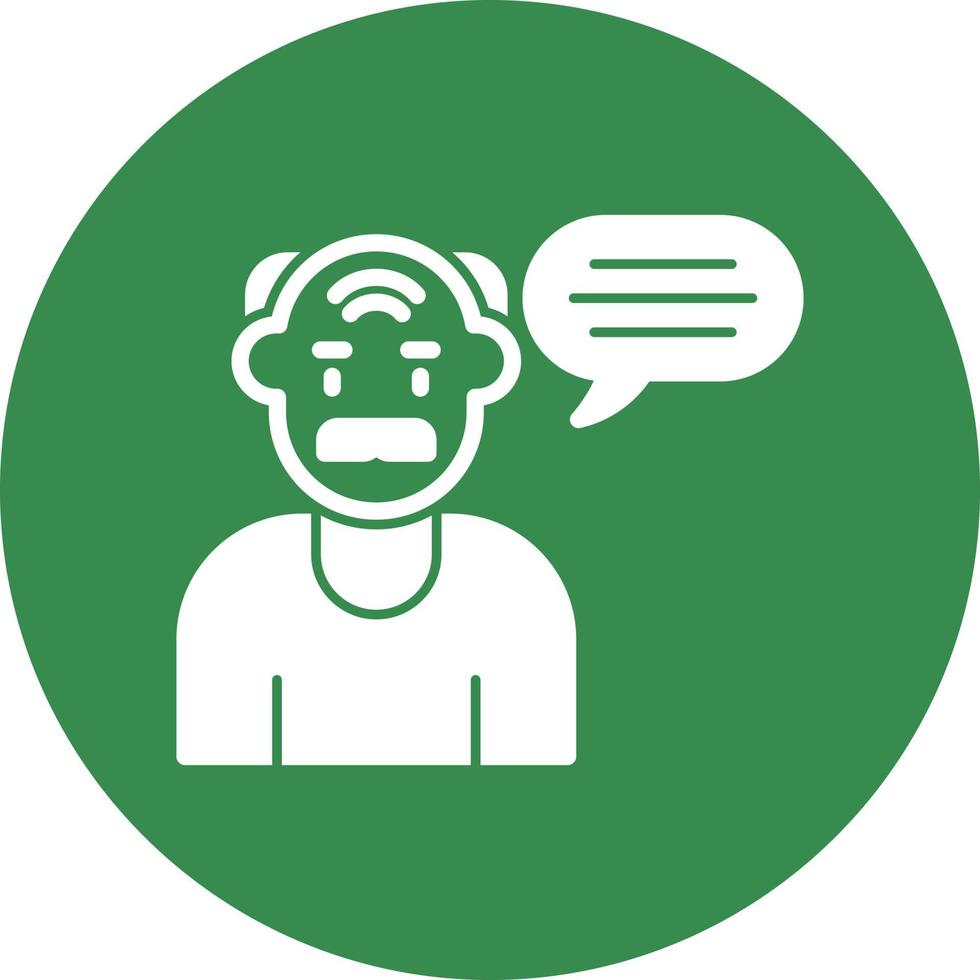 Speech Vector Icon Design