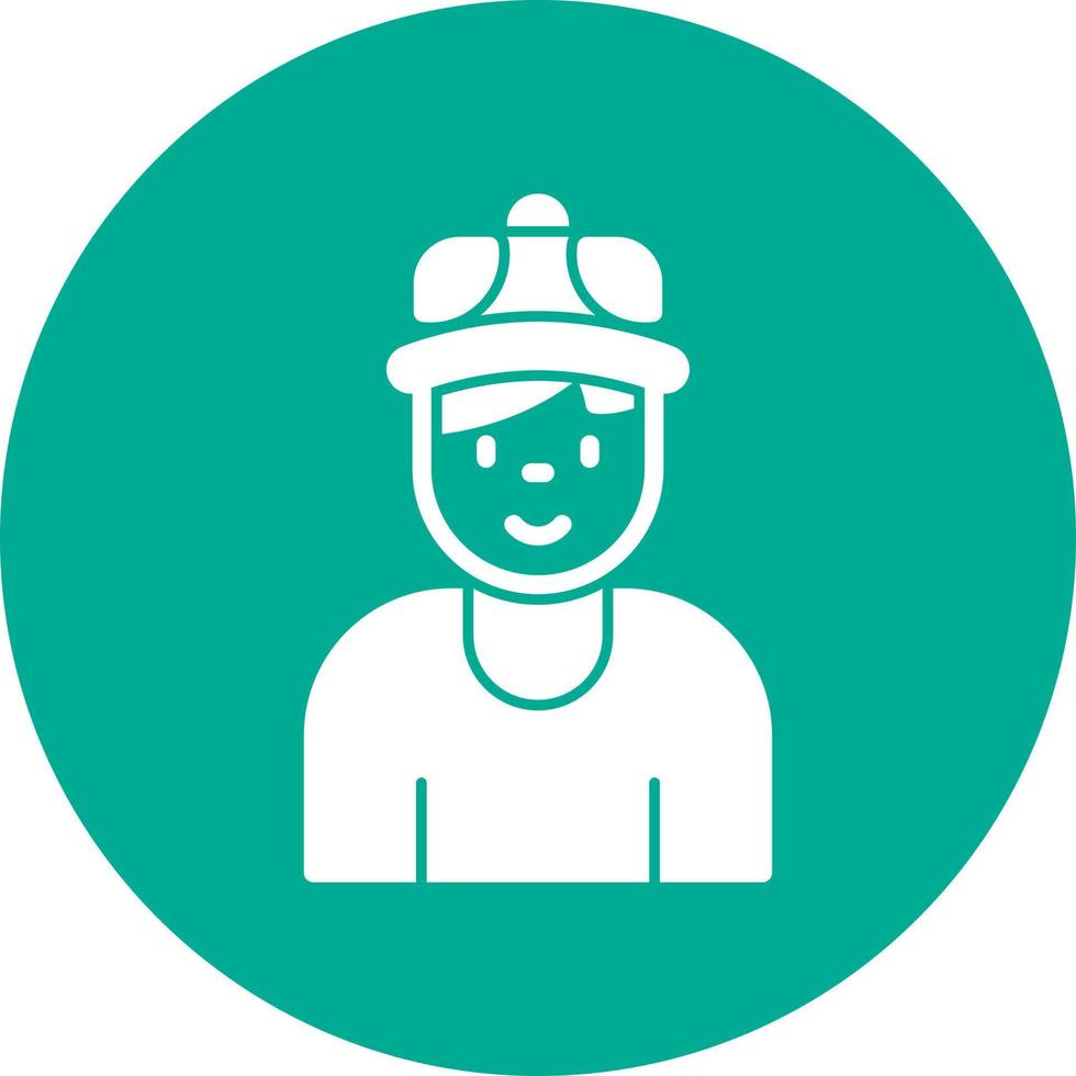 Teenager Vector Icon Design