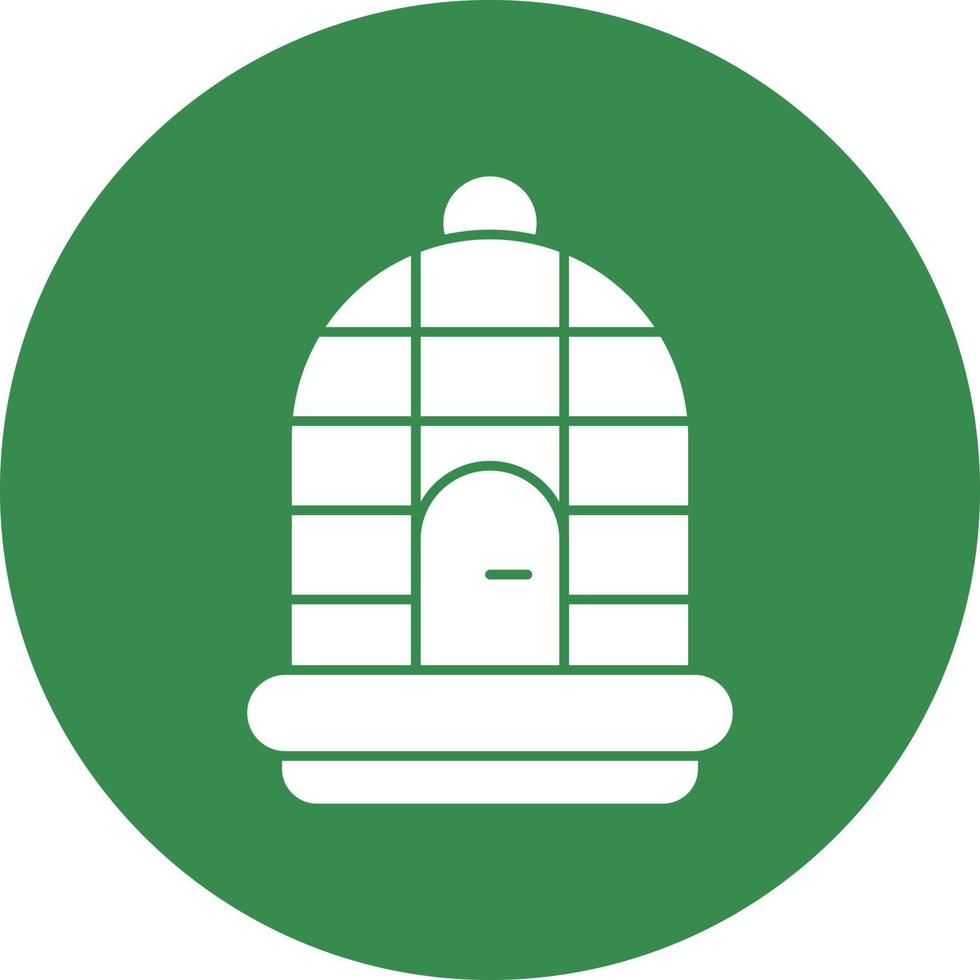 Birdcage Vector Icon Design