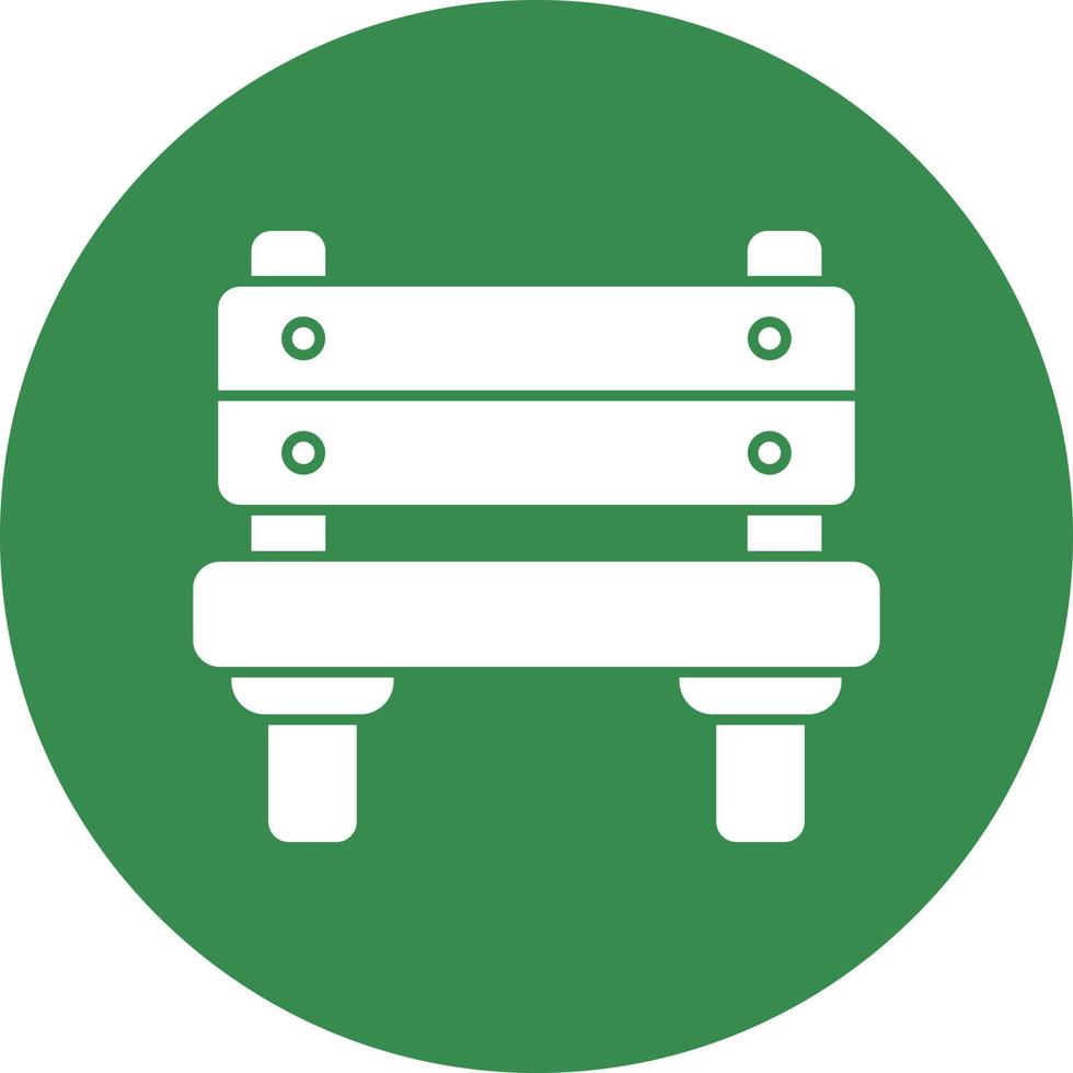 Bench Vector Icon Design