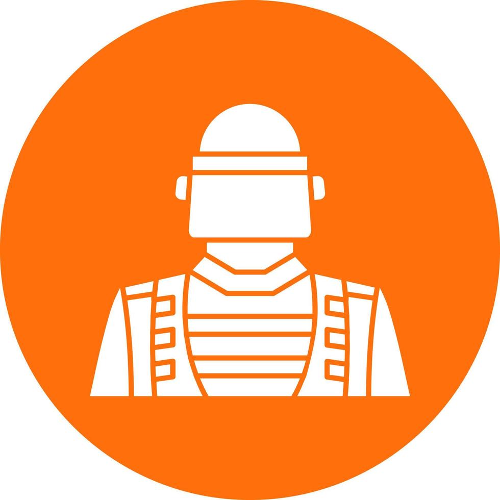 Soldier Vector Icon Design