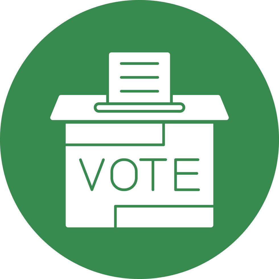 Ballot Vector Icon Design