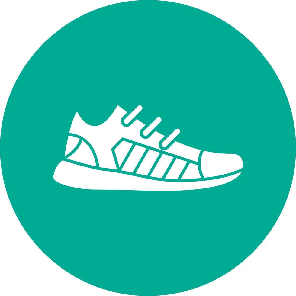 diseño de icono de vector de zapatillas