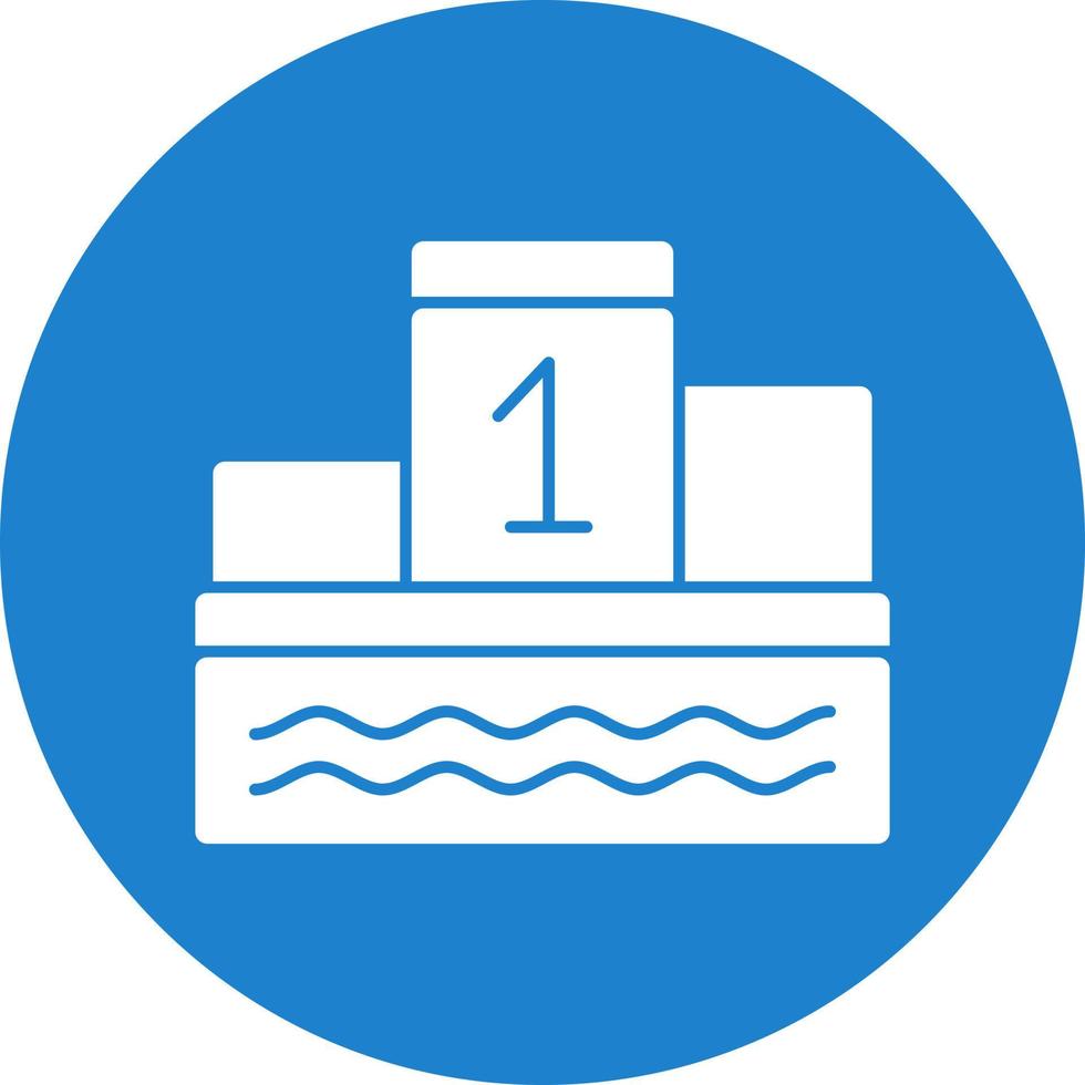 Podium Vector Icon Design
