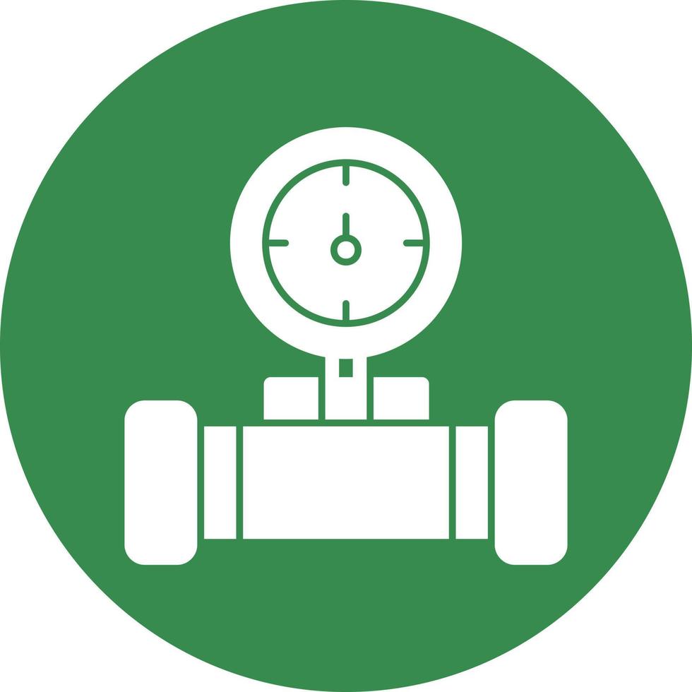Water Meter Vector Icon Design