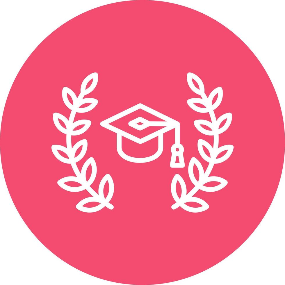 Wreath Vector Icon Design