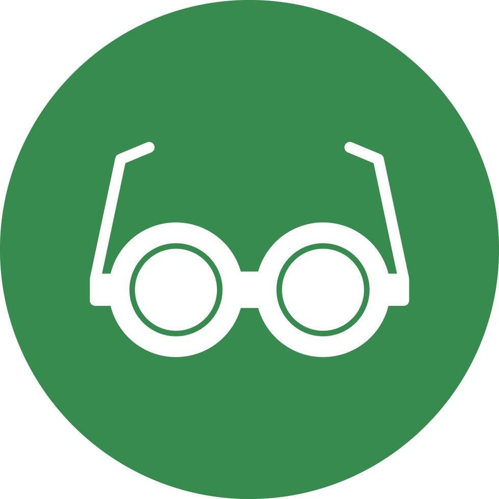 diseño de icono de vector de gafas