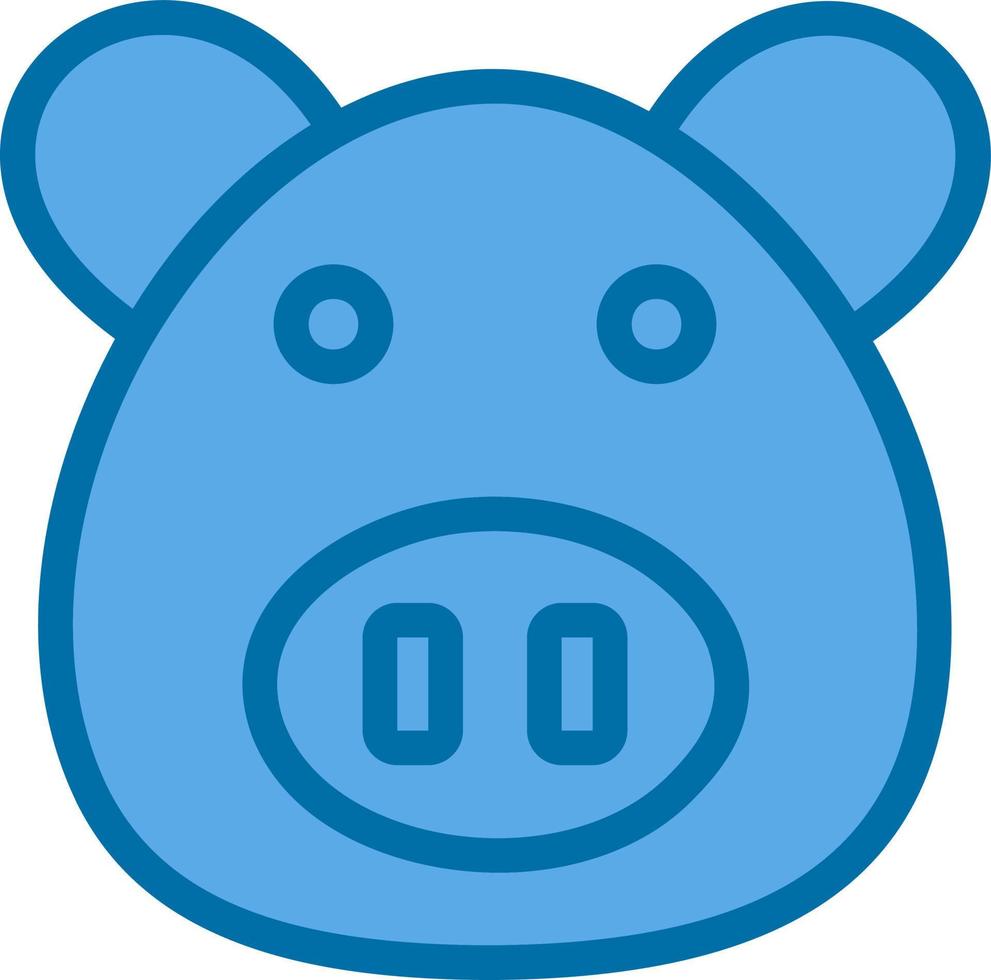 Pig Vector Icon Design