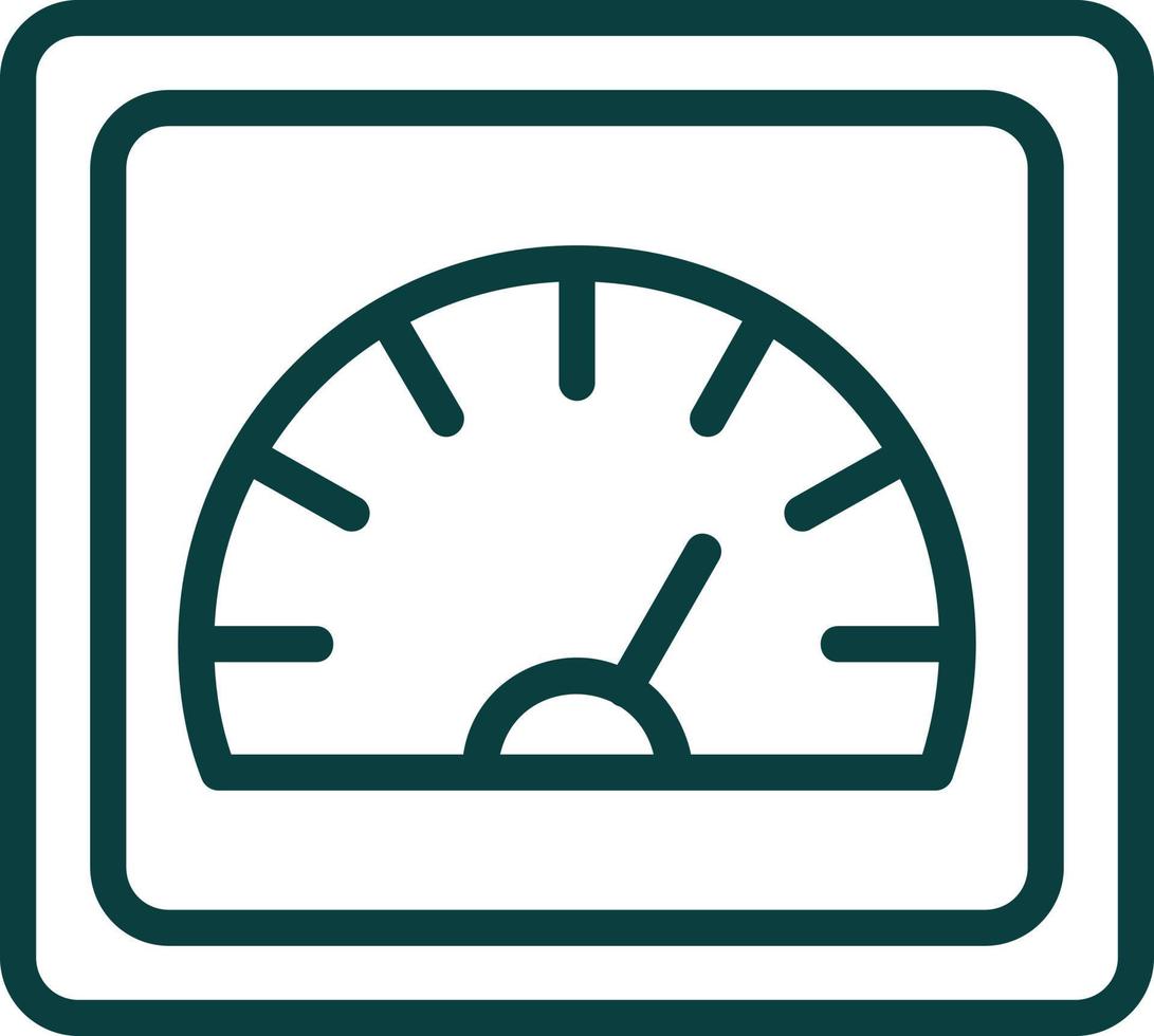 Speed o meter Vector Icon Design