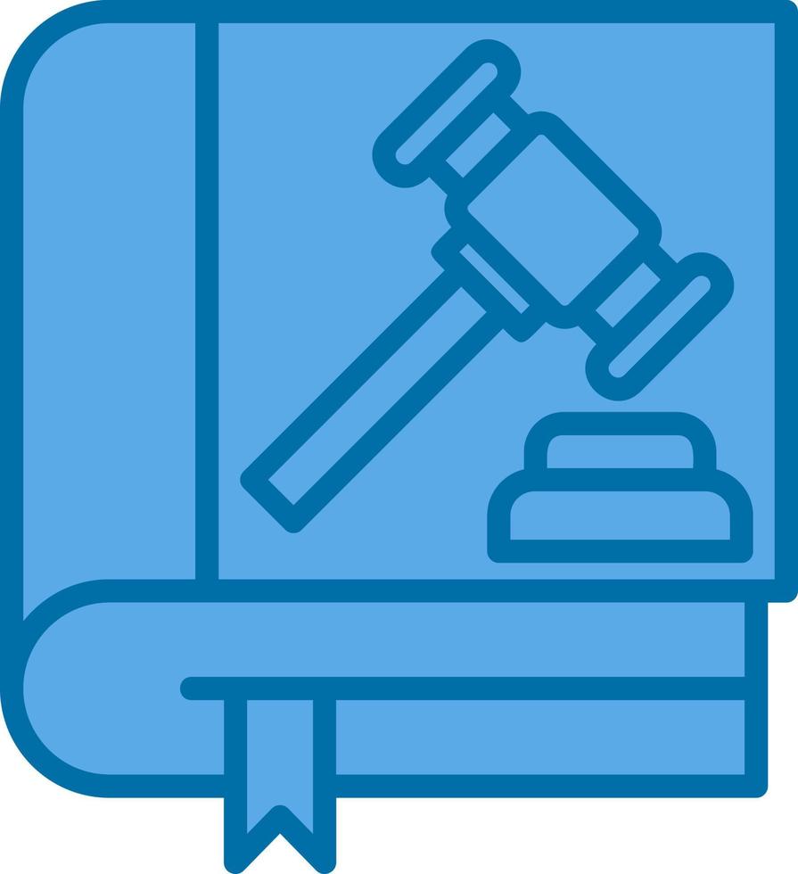 Law Book Vector Icon Design