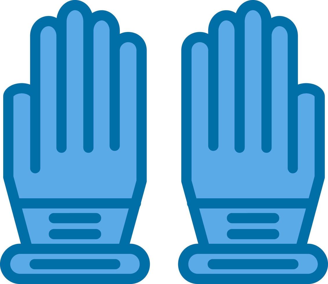 Gloves Vector Icon Design