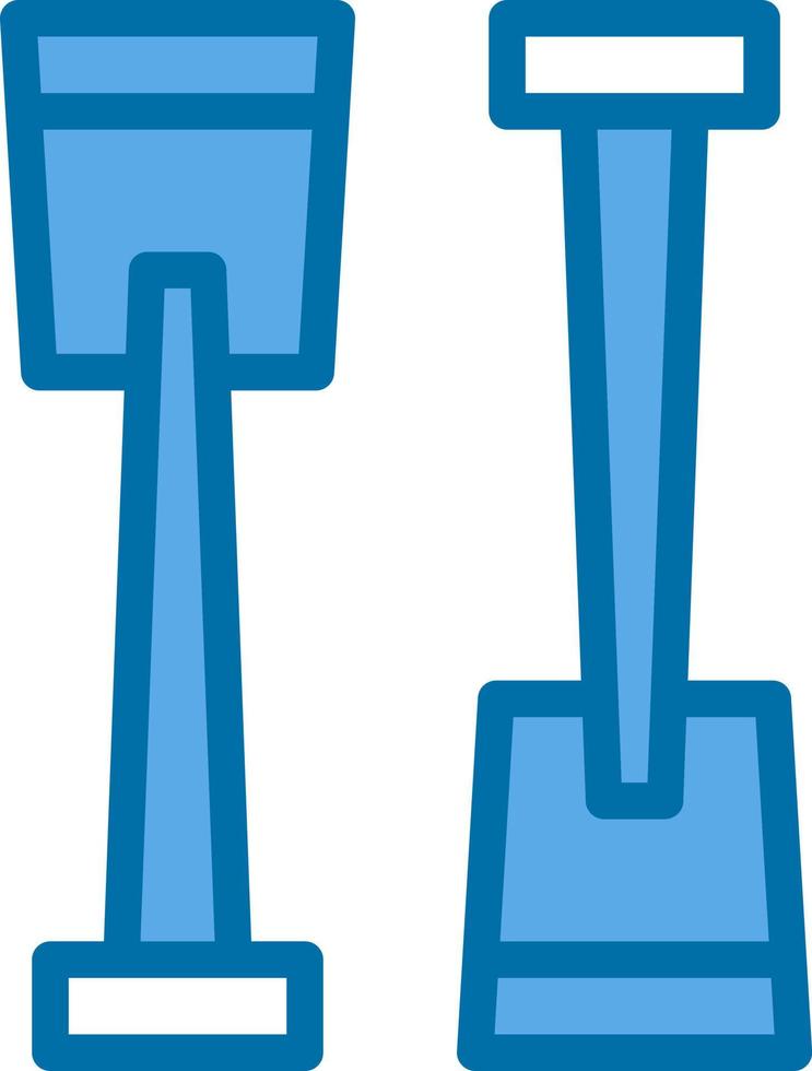 Paddle Vector Icon Design