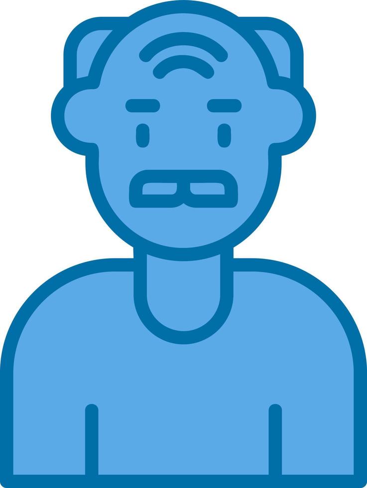 Elderly Vector Icon Design