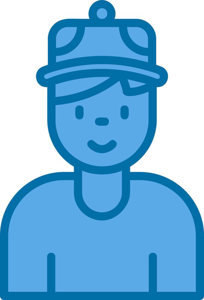 Teenager Vector Icon Design