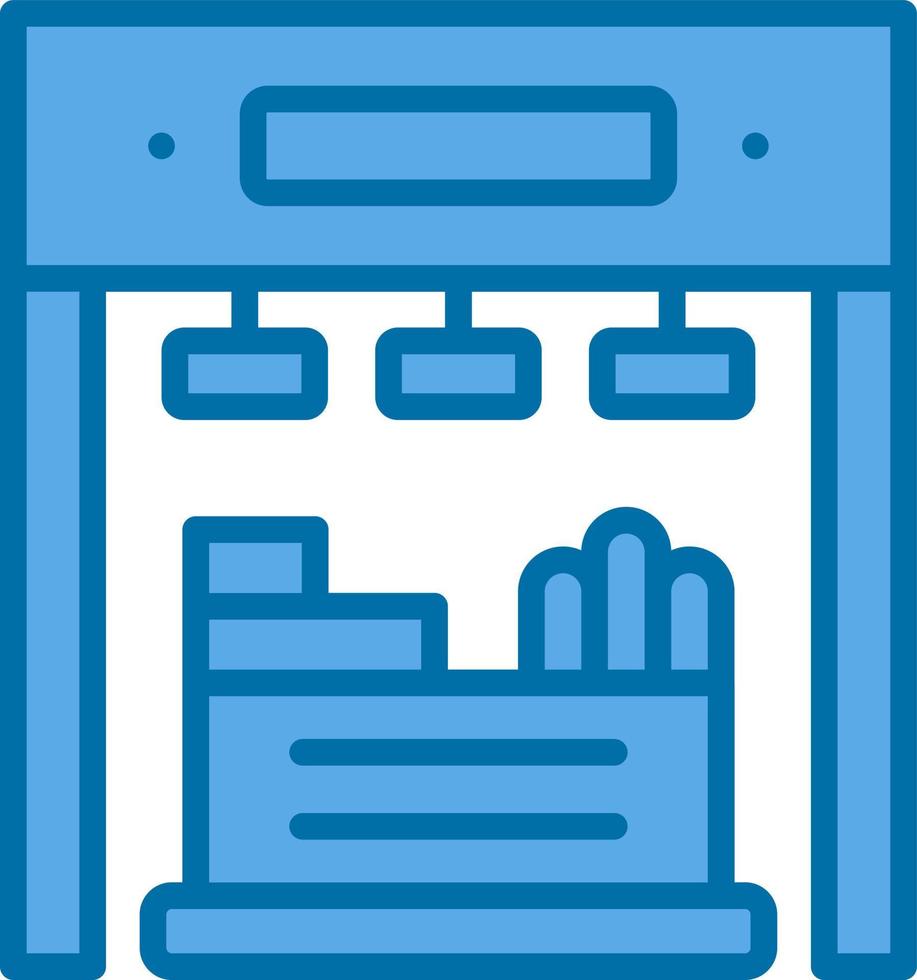 Booth Vector Icon Design
