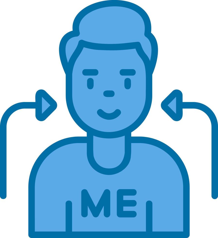 Myself Vector Icon Design